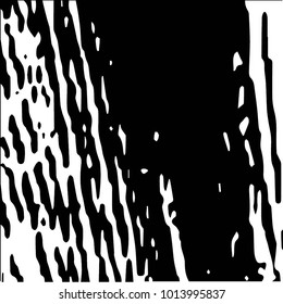 Abstract grunge grid halftone background pattern. Black and white vector line illustration
