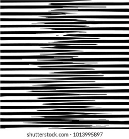 Abstract grunge grid halftone background pattern. Black and white vector line illustration
