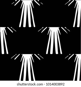 Abstract grunge grid halftone background pattern. Black and white vector line illustration
