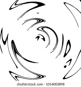 Abstract grunge grid halftone background pattern. Black and white vector line illustration
