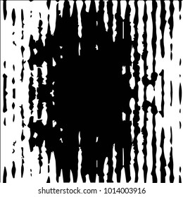 Abstract grunge grid halftone background pattern. Black and white vector line illustration
