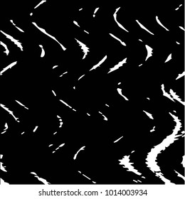 Abstract grunge grid halftone background pattern. Black and white vector line illustration
