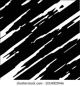 Abstract grunge grid halftone background pattern. Black and white vector line illustration
