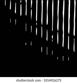 Abstract grunge grid halftone background pattern. Black and white vector line illustration
