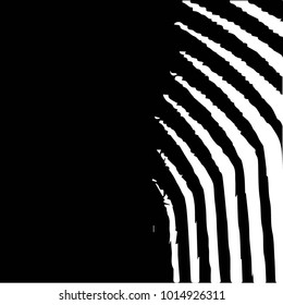Abstract grunge grid halftone background pattern. Black and white vector line illustration
