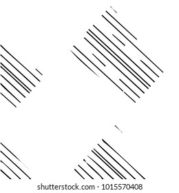 Abstract grunge grid halftone background pattern. Black and white vector line illustration

