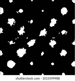 Abstract grunge grid halftone background pattern. Black and white vector line illustration
