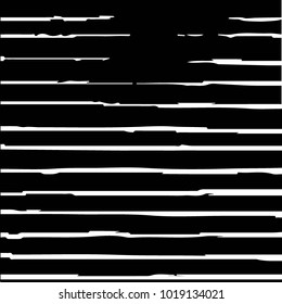 Abstract grunge grid halftone background pattern. Black and white vector line illustration
