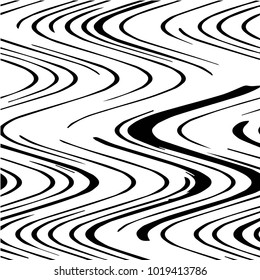Abstract grunge grid halftone background pattern. Black and white vector line illustration

