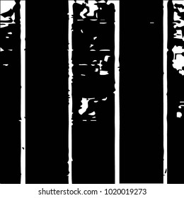 Abstract grunge grid halftone background pattern. Black and white vector line illustration
