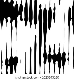 Abstract grunge grid halftone background pattern. Black and white vector line illustration
