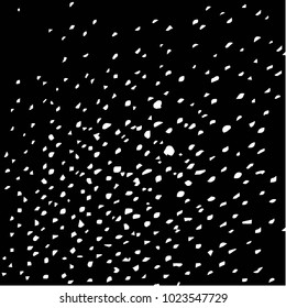 Abstract grunge grid halftone background pattern. Black and white vector line illustration
