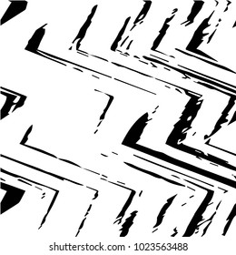 Abstract grunge grid halftone background pattern. Black and white vector line illustration
