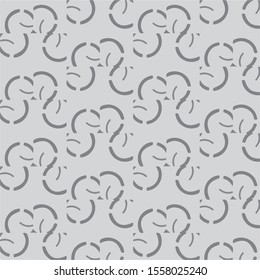 Abstract grunge grid halftone background pattern. Black and white vector line illustration
