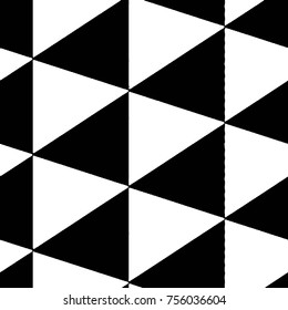 Abstract grunge grid halftone background pattern. Black and white vector line illustration