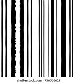 Abstract grunge grid halftone background pattern. Black and white vector line illustration