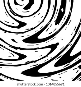 Abstract grunge grid polka dot halftone background pattern. Spotted black and white vector line illustration
