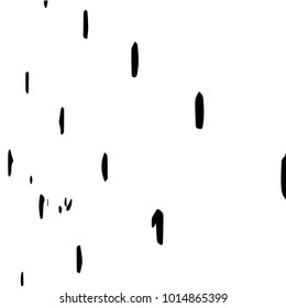 Abstract grunge grid polka dot halftone background pattern. Spotted black and white vector line illustration
