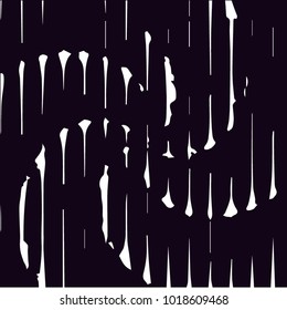 Abstract grunge grid polka dot halftone background pattern. Spotted black and white vector line illustration
