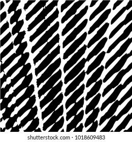 Abstract grunge grid polka dot halftone background pattern. Spotted black and white vector line illustration
