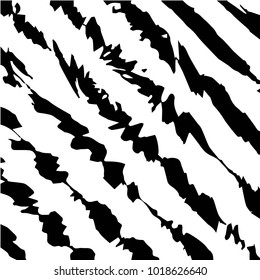 Abstract grunge grid polka dot halftone background pattern. Spotted black and white vector line illustration
