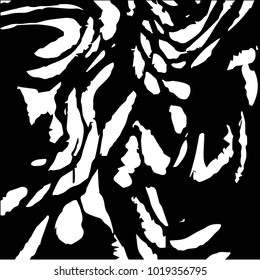 Abstract grunge grid polka dot halftone background pattern. Spotted black and white vector line illustration
