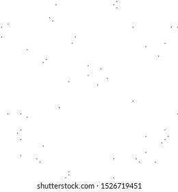 Abstract grunge grid polka dot halftone background pattern. Spotted black and white vector line illustration