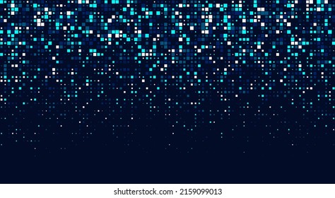 Abstract Grunge Grid Polka Dot Background Pattern.