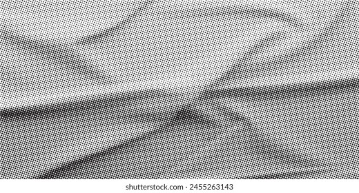 Abstractas grunge grid polka dot semitono patrón de fondo. Ilustración de línea en blanco y negro. Texturas.