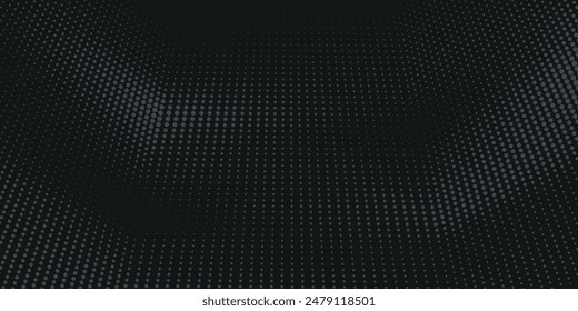 Abstractas grunge grid polka dot semitono patrón de fondo. Ilustración de línea en blanco y negro. Texturas.