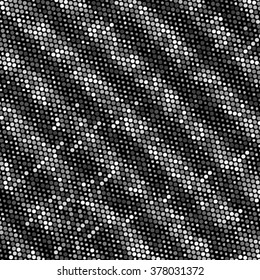 Abstract grunge grid polka dot background pattern. Spotted halftone line vector illustration