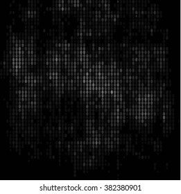 Abstract grunge grid polka dot background pattern. Spotted line vector illustration