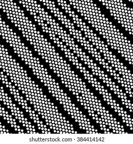 Abstract grunge grid polka dot background pattern. Spotted halftone line vector illustration