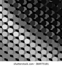 Abstract grunge grid polka dot background pattern. Spotted halftone line vector illustration