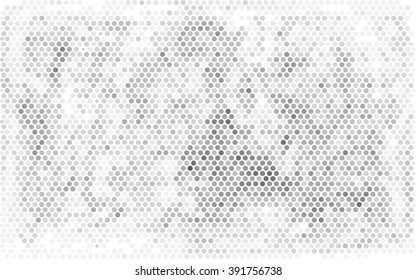 Abstract grunge grid polka dot background pattern. Spotted halftone line vector illustration
