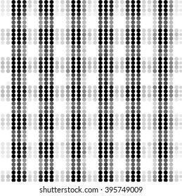 Abstract grunge grid polka dot background pattern. Spotted halftone line vector illustration