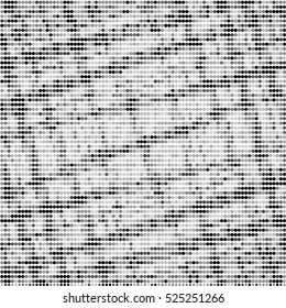 Abstract grunge grid polka dot background pattern. Spotted halftone line vector illustration