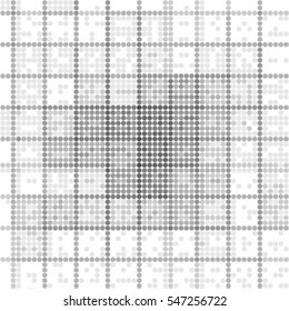 Abstract grunge grid polka dot background pattern. Spotted halftone grunge line background