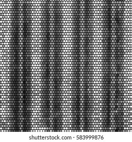 Abstract grunge grid polka dot background pattern. Spotted halftone vector line illustration