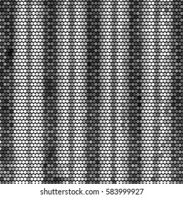 Abstract grunge grid polka dot background pattern. Spotted halftone vector line illustration