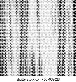 Abstract grunge grid polka dot background pattern. Spotted halftone vector grid line illustration