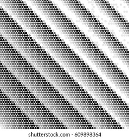 Abstract grunge grid polka dot background pattern. Spotted halftone vector line illustration