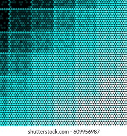 Abstract grunge grid polka dot background pattern. Spotted halftone vector line colorful illustration