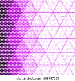 Abstract grunge grid polka dot background pattern. Spotted halftone vector line colorful illustration
