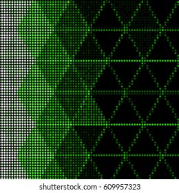 Abstract grunge grid polka dot background pattern. Spotted halftone vector line colorful illustration