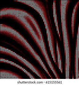 Abstract grunge grid polka dot background pattern. Spotted halftone vector line colorful illustration