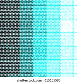 Abstract grunge grid polka dot background pattern. Spotted halftone vector line colorful illustration