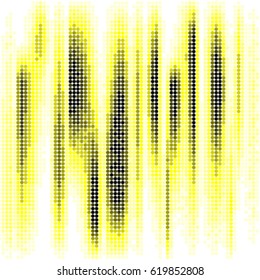 Abstract grunge grid polka dot background pattern. Spotted halftone vector line colorful illustration
