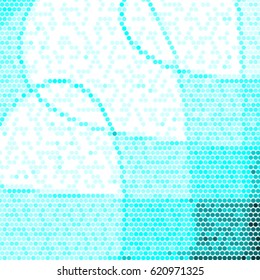 Abstract grunge grid polka dot background pattern. Spotted halftone vector line colorful illustration