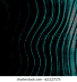 Abstract grunge grid polka dot background pattern. Spotted halftone vector line colorful illustration